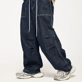 Loose Wide Leg Straight Jeans